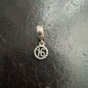 Pandora 16 Charm